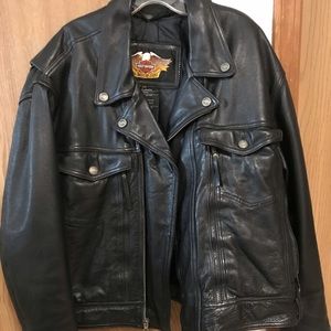 Harley Davidson leather coat
